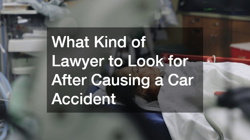 What Kind of Lawyer to Look for After Causing a Car Accident